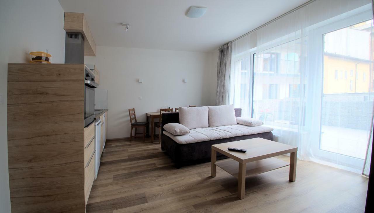 Sunny, Fully Furnished Studio Type With Terrace Plzen Luaran gambar